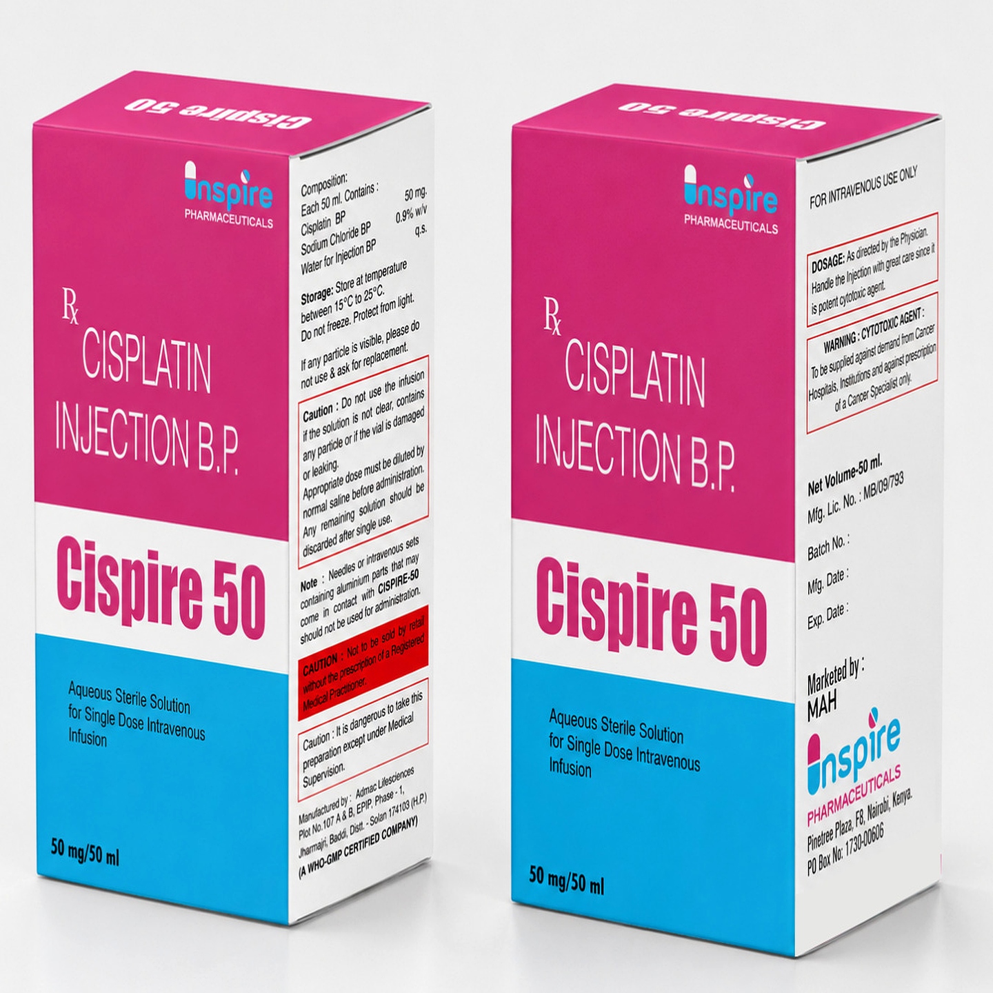 Cispire 50 — Cisplatin Injection B.P.