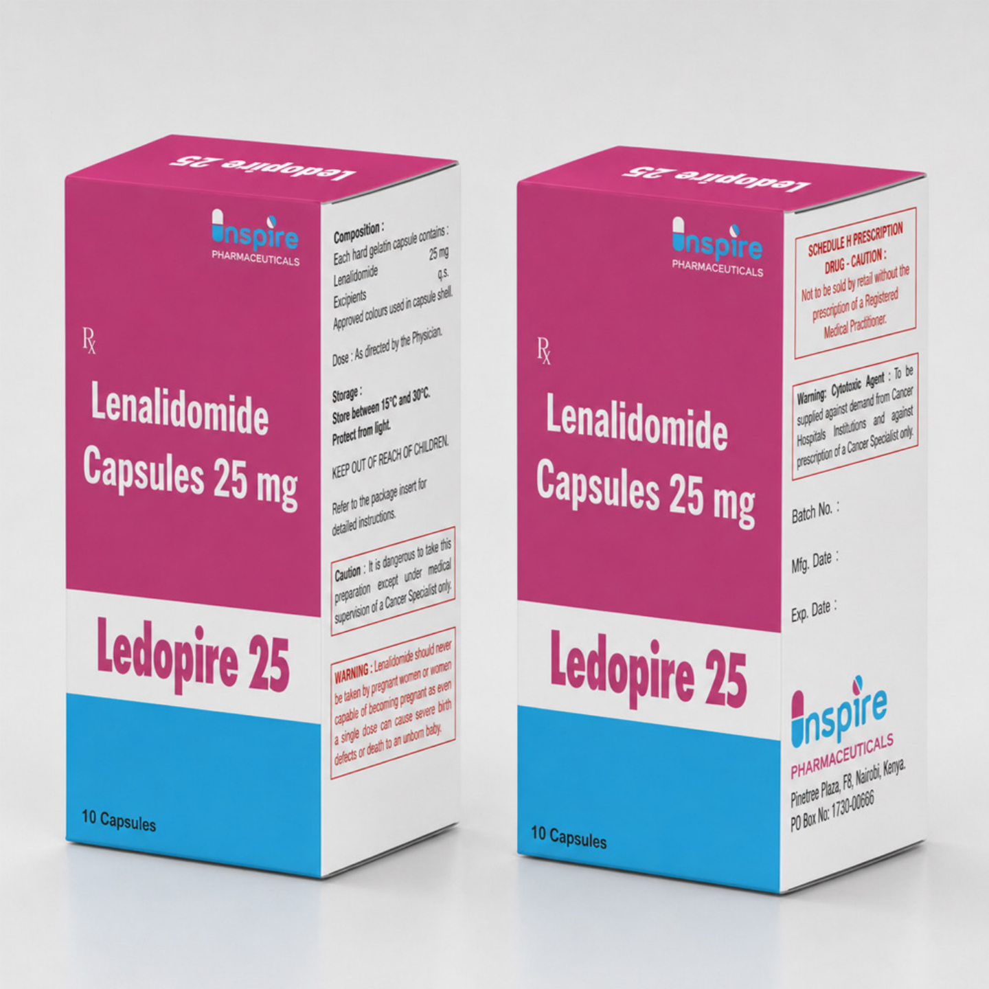 Ledopire 25 — Epirubicin HCl Injection 25 mg